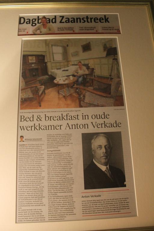 Bed And Breakfast De Verkadekamer Zaandam Extérieur photo